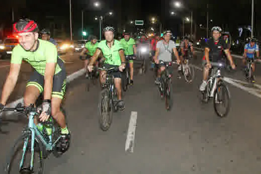 Pedal Noturno retorna às ruas de Santo André nesta terça-feira