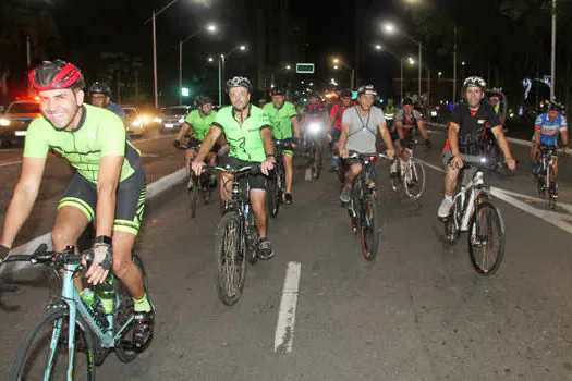 ‘Mais Pedal Noturno’ retorna às ruas de Santo André nesta terça-feira