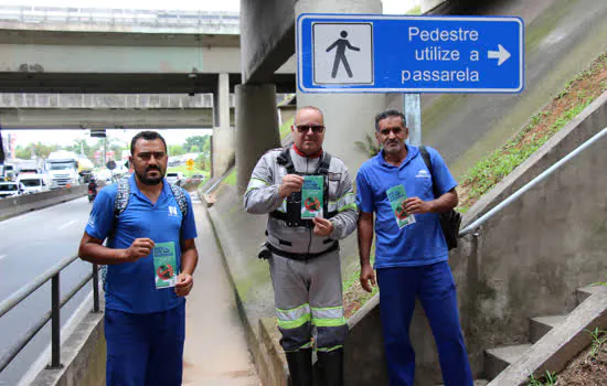 CCR ViaOeste orienta pedestres sobre travessia segura na Castello Branco