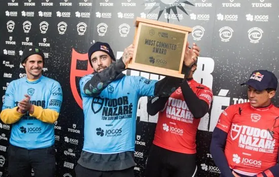 Pedro Scooby volta a competir nas ondas gigantes no Nazaré Tow Surfing Challenge