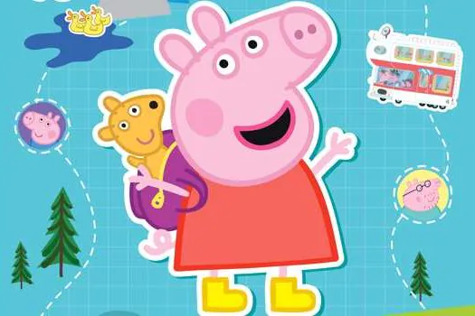 Peppa Pig convida para uma experiência ao ar livre e em família no Parque Burle Marx