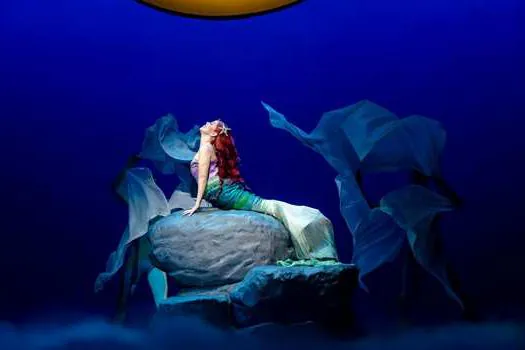 A Pequena Sereia, o musical da Disney, terá temporada estendida até novembro