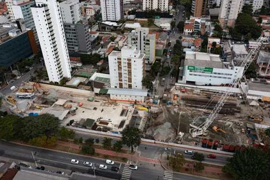 Linha Uni realiza concretagem em dois canteiros da Linha 6-Laranja nesta semana