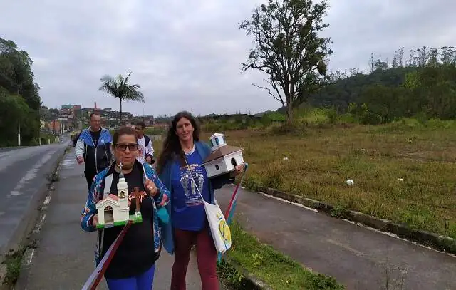 Peregrinação da Fé celebra aniversário de 134 anos do padroeiro de Paranapiacaba