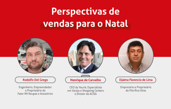 Comerciantes discutem perspectivas de vendas para o Natal