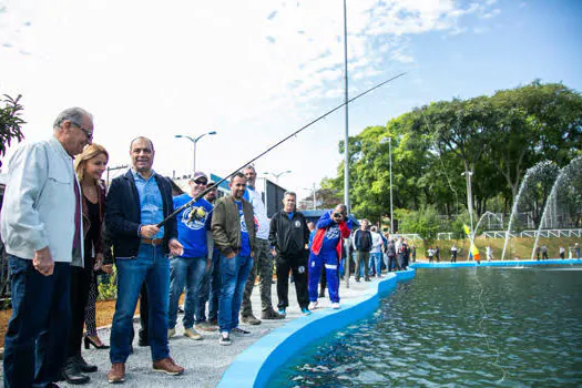 São Caetano do Sul reinaugura Pesqueiro Municipal Stefan Vidoski