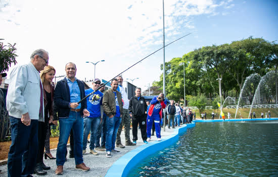 São Caetano do Sul reinaugura Pesqueiro Municipal Stefan Vidoski