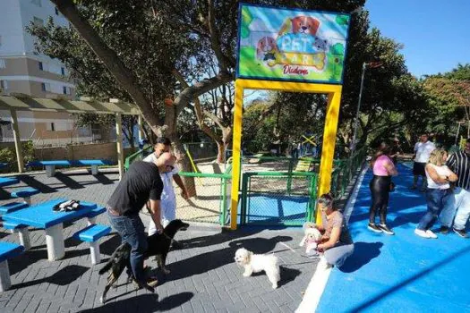 Diadema inaugura seu 4° Pet Park