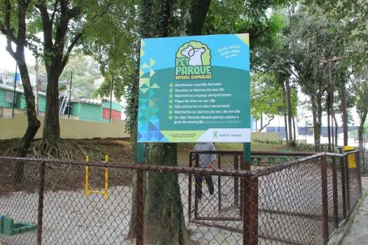 Santo André inaugura oitavo Pet Parque