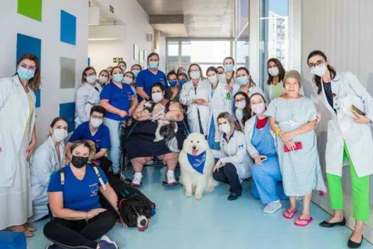 São Bernardo amplia tratamento humanizado de pet terapia para o Hospital de Urgência