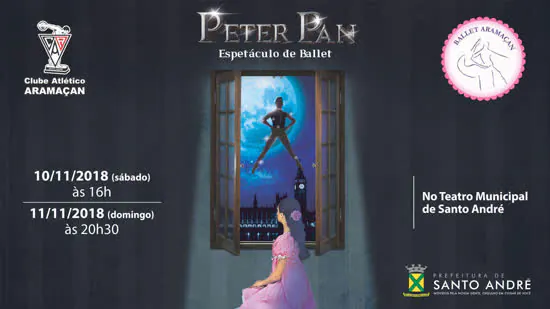 Ballet Aramaçan estreia novo espetáculo Peter Pan