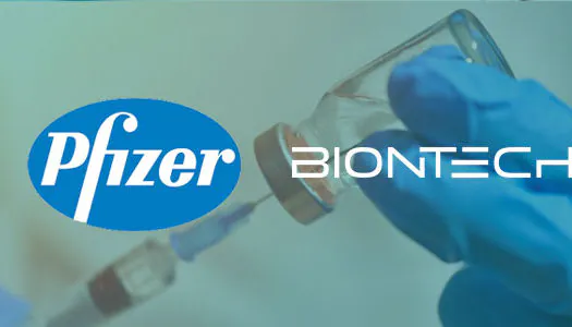 Pfizer e BioNTech solicitam à UE autorização para uso emergencial de vacinasolicitam à UE