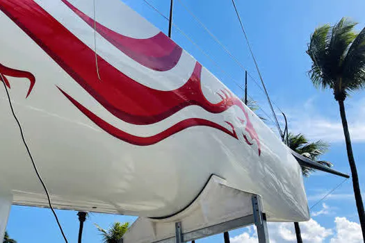 Barco mais moderno do Brasil será lançado na Semana Internacional de Vela de Ilhabela