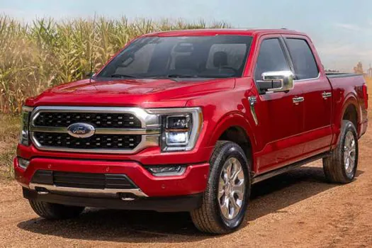 Lançamento da picape Ford F-150: Briga de caçamba grande