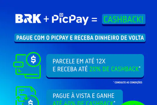 BRK prorroga Campanha com o PicPay até o dia 31 de dezembro