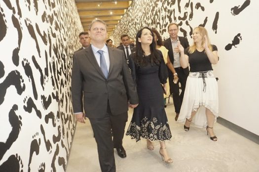 Governador prestigia abertura do novo edifício da Pinacoteca Contemporânea