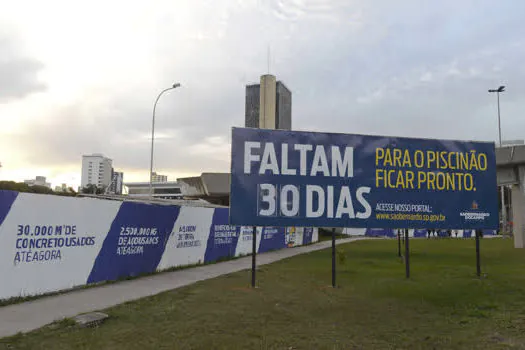 Piscinão do Paço de São Bernardo será entregue em 30 dias