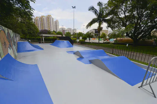 São Bernardo reabre pista mirim de skate do Parque da Juventude