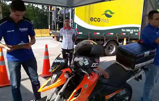 Ecovias realiza ações para motociclistas na Semana Nacional de Trânsito