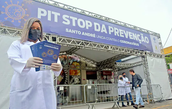 Santo André leva Pit Stop da Prevenção ao Terminal da Vila Luzita