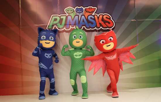 Personagens do PJ Masks têm encontro marcado com as crianças no Shopping Cidade São Paulo