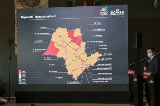 Governo apresenta painel atualizado do Plano SP