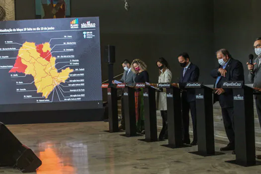 Estado apresenta terceira atualização de painel do Plano SP