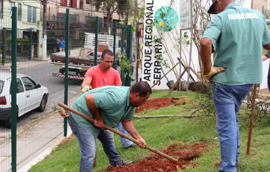 Prefeitura inicia plantio de árvores em novo parque de Diadema