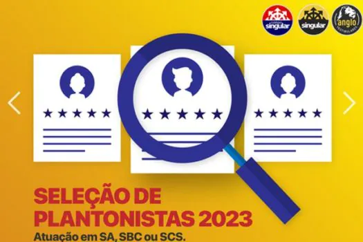 Singular promove seleção de plantonistas 2023