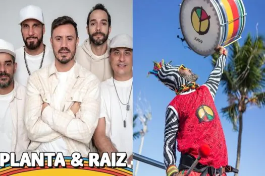 Lolla: Planta e Raiz leva reggae para o festival ao lado do Olodum