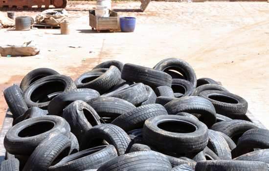 Ecopontos de Santo André recebem 15 toneladas de pneus por mês