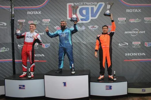 Ítalo Ribeiro conquista dois pódios na Copa São Paulo de Kart KGV