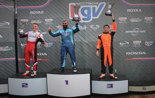 Ítalo Ribeiro conquista dois pódios na Copa São Paulo de Kart KGV