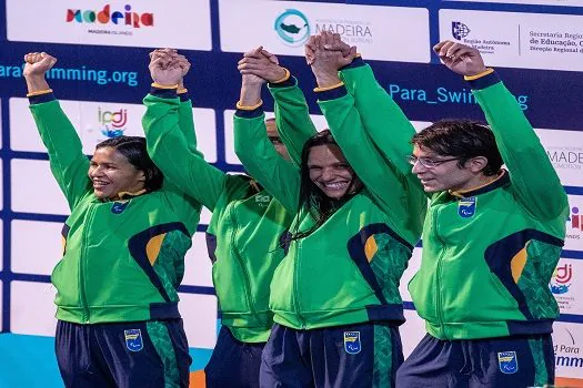 Dois ouros marcam penúltimo dia do Mundial de natação paralímpica