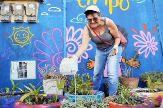 Semasa e população revitalizam ponto de disposição irregular de resíduos no Parque Capuava