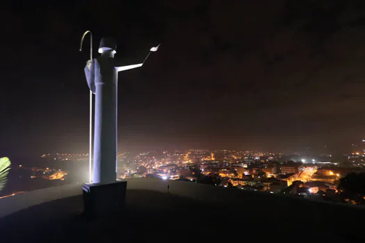 Pontos Turísticos de Ribeirão Pires recebem reforço em iluminação