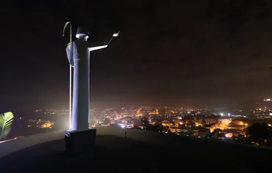 Pontos Turísticos de Ribeirão Pires recebem reforço em iluminação