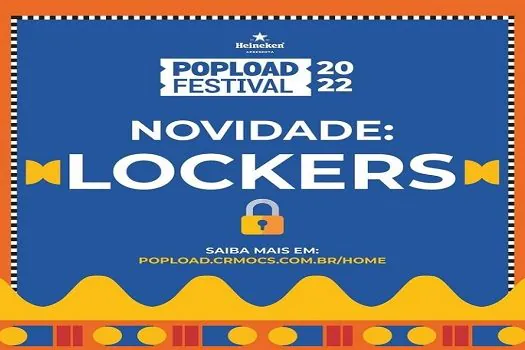 POPLOAD Festival abre reservas para lockers de sua próxima edição