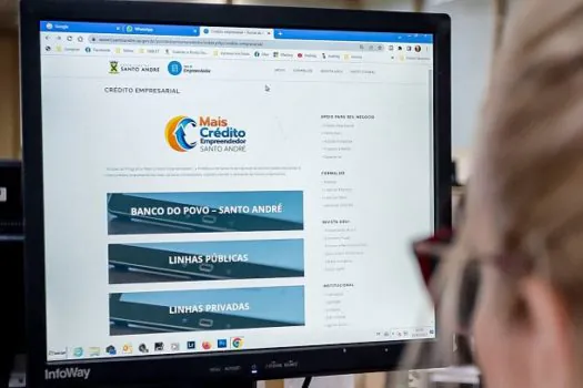 Santo André lança portal com lista de linhas de crédito para empresas