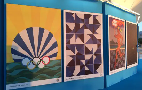 Posters da Rio 2016 são lançados em exposição no Museu do Amanhã