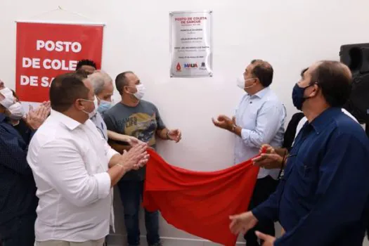 Mauá inaugura o primeiro posto de coleta de sangue da cidade