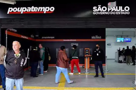 Agendamento para atendimento presencial no Poupatempo é gratuito, pessoal e intransferível