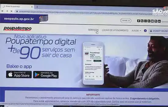 Poupatempo Digital atinge a marca de 4 milhões de downloads