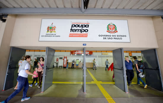 Poupatempo de São Bernardo distribui alimentos da Campanha de Natal