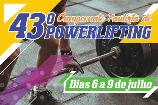 Ribeirão Pires recebe 43º Campeonato Paulista de Powerlifting