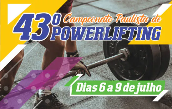 Ribeirão Pires recebe 43º Campeonato Paulista de Powerlifting