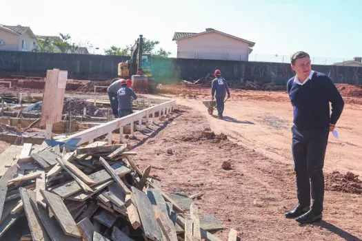 Prefeito Orlando Morando vistoria avanço nas obras do Parque da Cidadania de São Bernardo