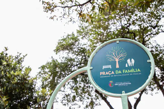 São Caetano inaugura Praça da Família no Bairro Cerâmica