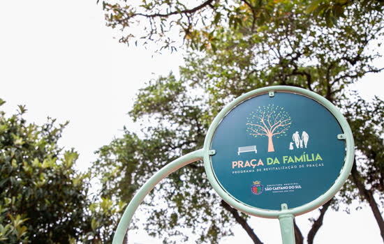 São Caetano inaugura Praça da Família no Bairro Cerâmica