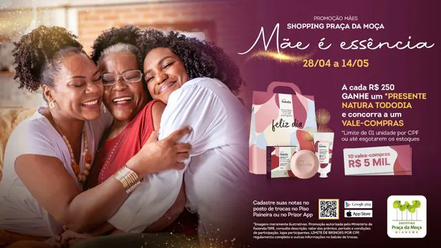 Shopping Praça da Moça realizará campanha de Dia das Mães